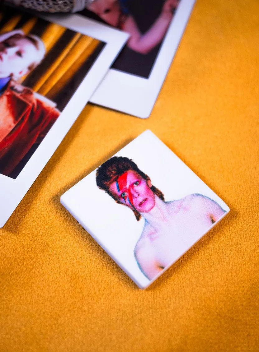 Aladdin Sane Portrait Brooch