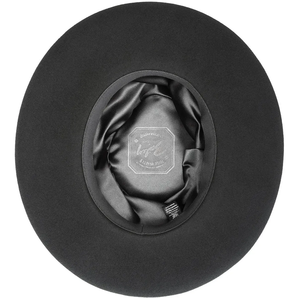 Bailey Barksdale Polished Elite Finish Wool Wide Brim Fedora
