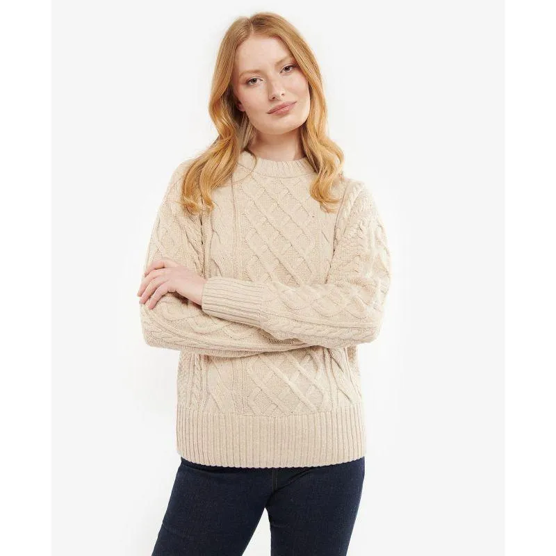 Barbour Daffodil Ladies Knit - Oatmeal