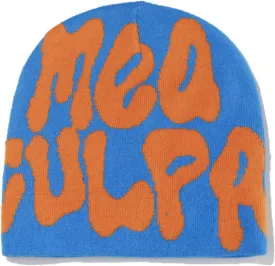 Beanie Y2k Hat MEA Culpa Graphic Beanies Design Winter Warm Hats Knit Skull Cap for Men Women