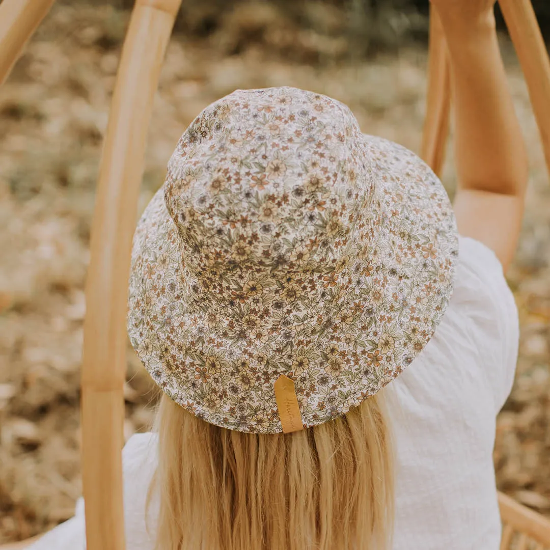 Bedhead Vacationer Reversible Adult Sun Hat - Winnie / Blanc