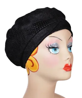 Beret, Reversible - Vegan Leather in Outback (SOLD OUT)