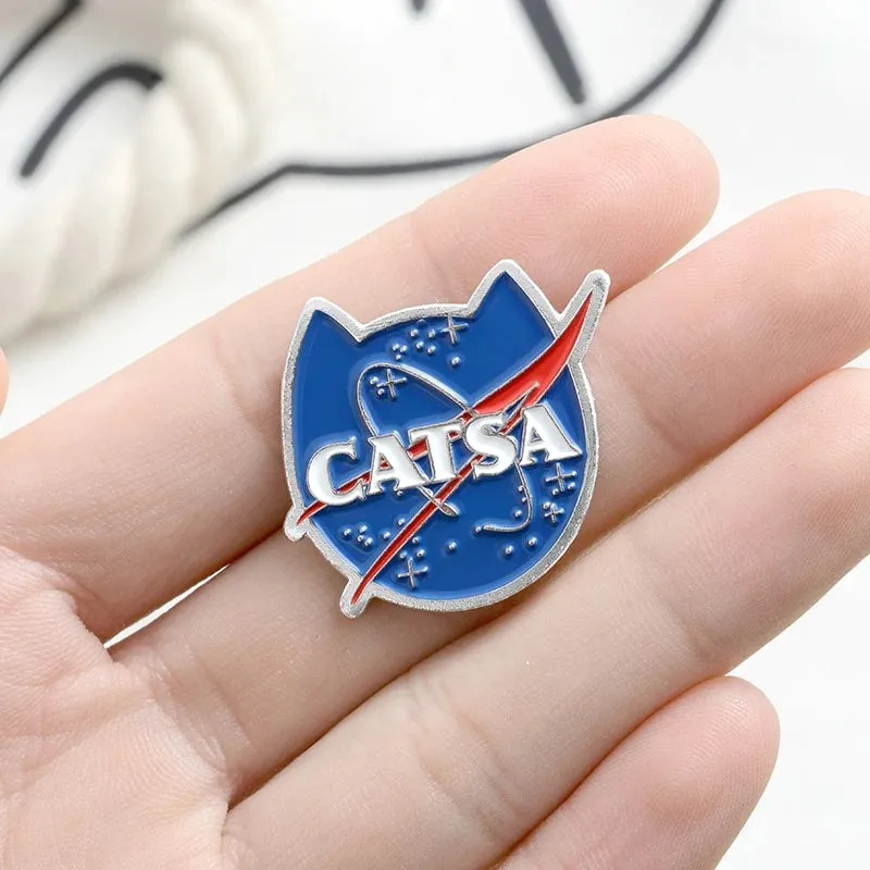 Catsa Cats Enamel Lapel Pin