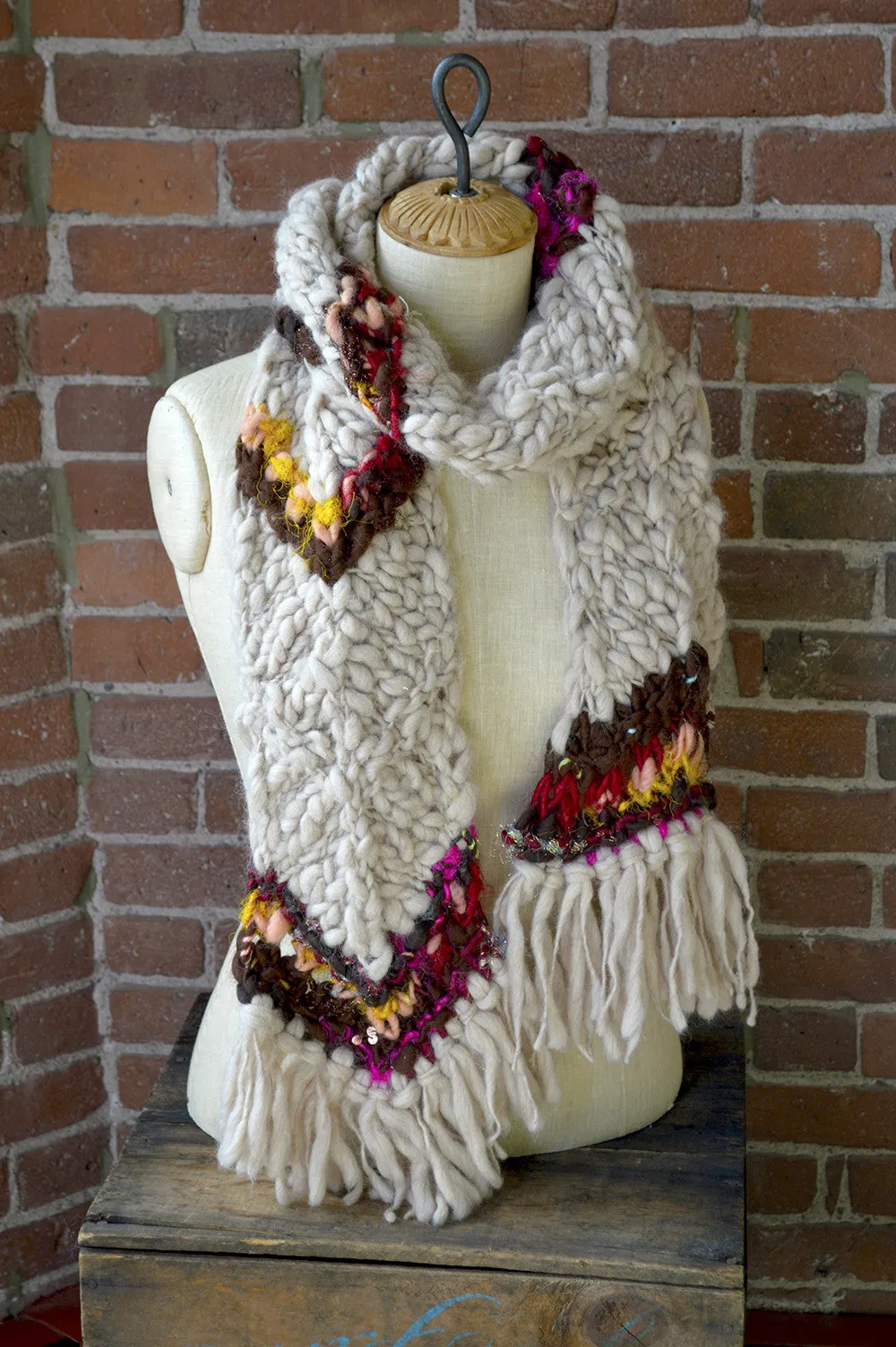 Chevron Stripe Scarf