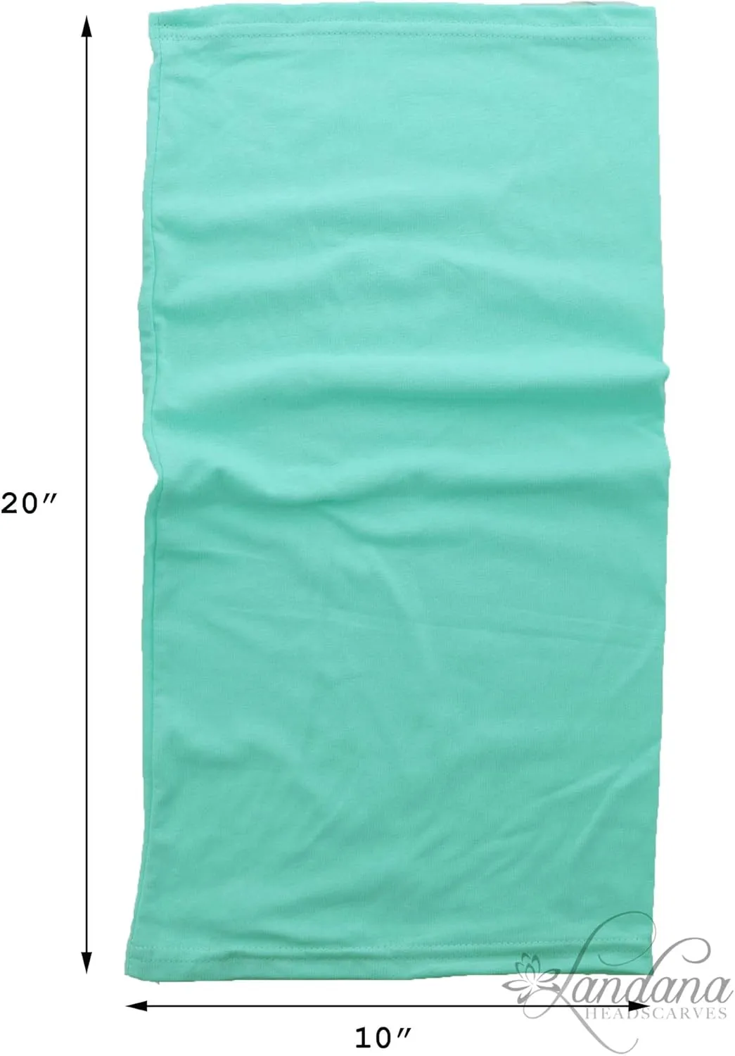Cotton Face Mask Bandana Tube Scarf Made in America Solid Neck Gaiter
