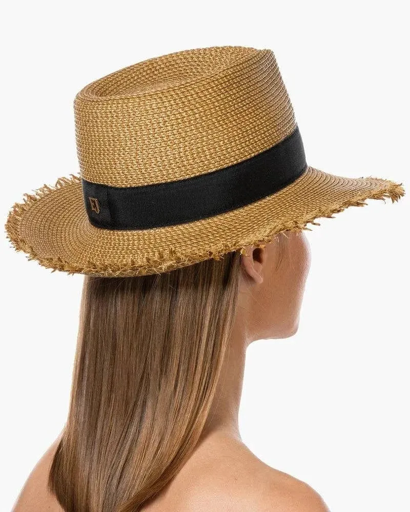 Eric Javits - Fringe Pinch Straw Hat