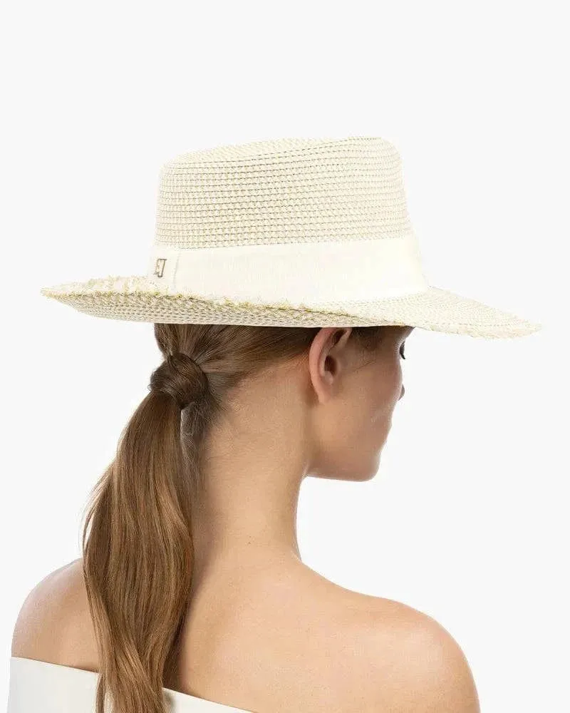 Eric Javits - Fringe Pinch Straw Hat