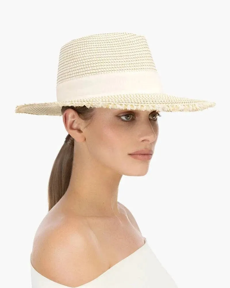 Eric Javits - Fringe Pinch Straw Hat