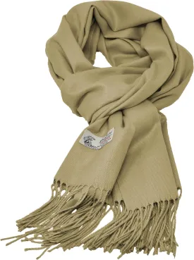 Glory Max Unisex Plain Solid Winter Scarf Cashmere Feel Oversized Soft Warm Shawl Wrap 74"x26"