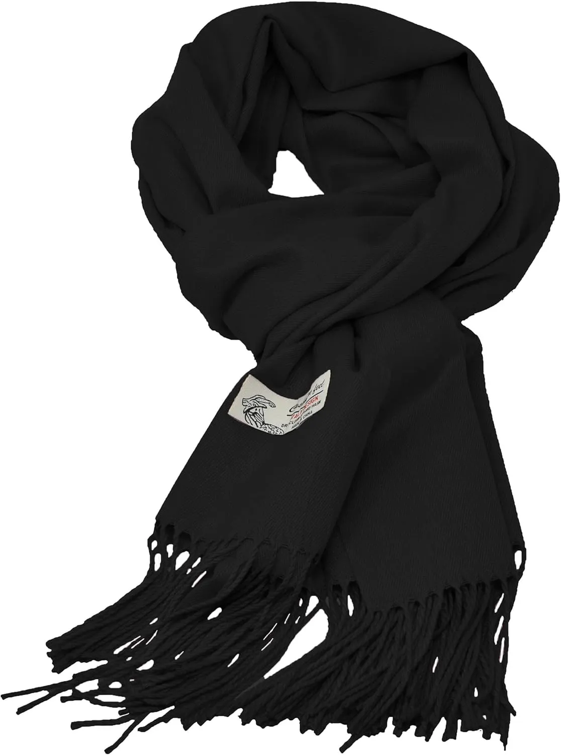 Glory Max Unisex Plain Solid Winter Scarf Cashmere Feel Oversized Soft Warm Shawl Wrap 74"x26"