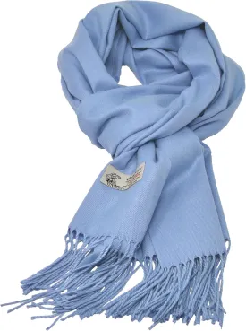 Glory Max Unisex Plain Solid Winter Scarf Cashmere Feel Oversized Soft Warm Shawl Wrap 74"x26"