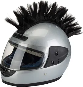 Helmet Mohawk Wigs Skinhead Patches Hairpiece for Motorcycle Cycling Scooters Polo Ski Snowboard Cosplay Costume