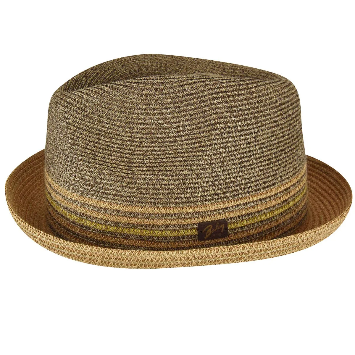 Hooper Stingy Brim Braided Straw Fedora