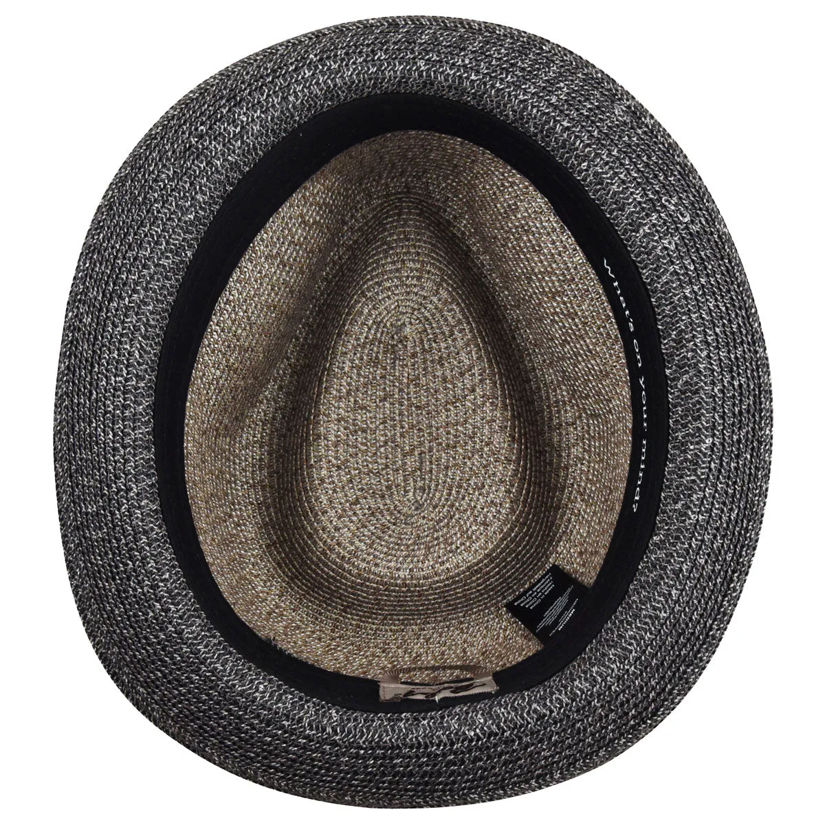Hooper Stingy Brim Braided Straw Fedora
