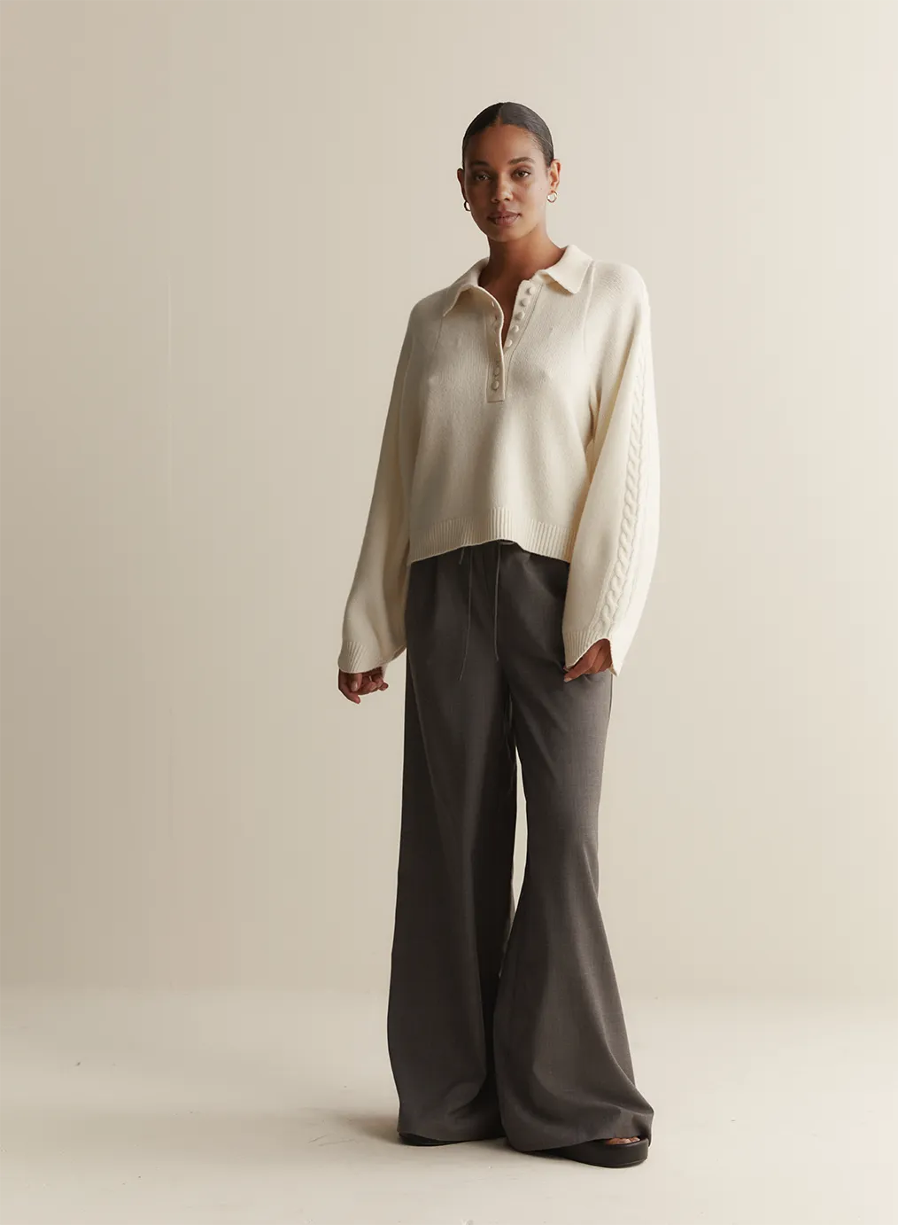 Jenny Wool Knit | Cream | Restock