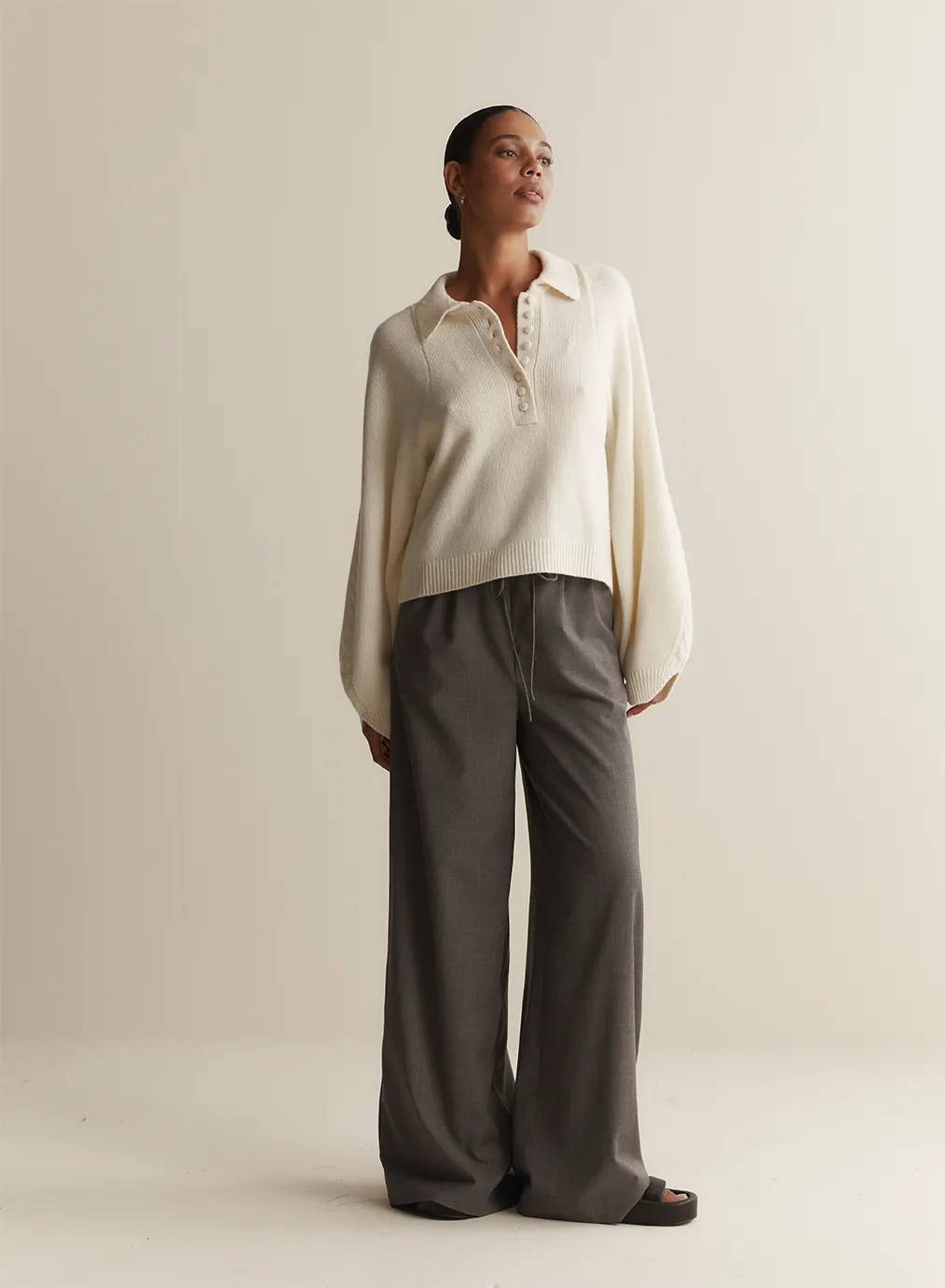 Jenny Wool Knit | Cream | Restock