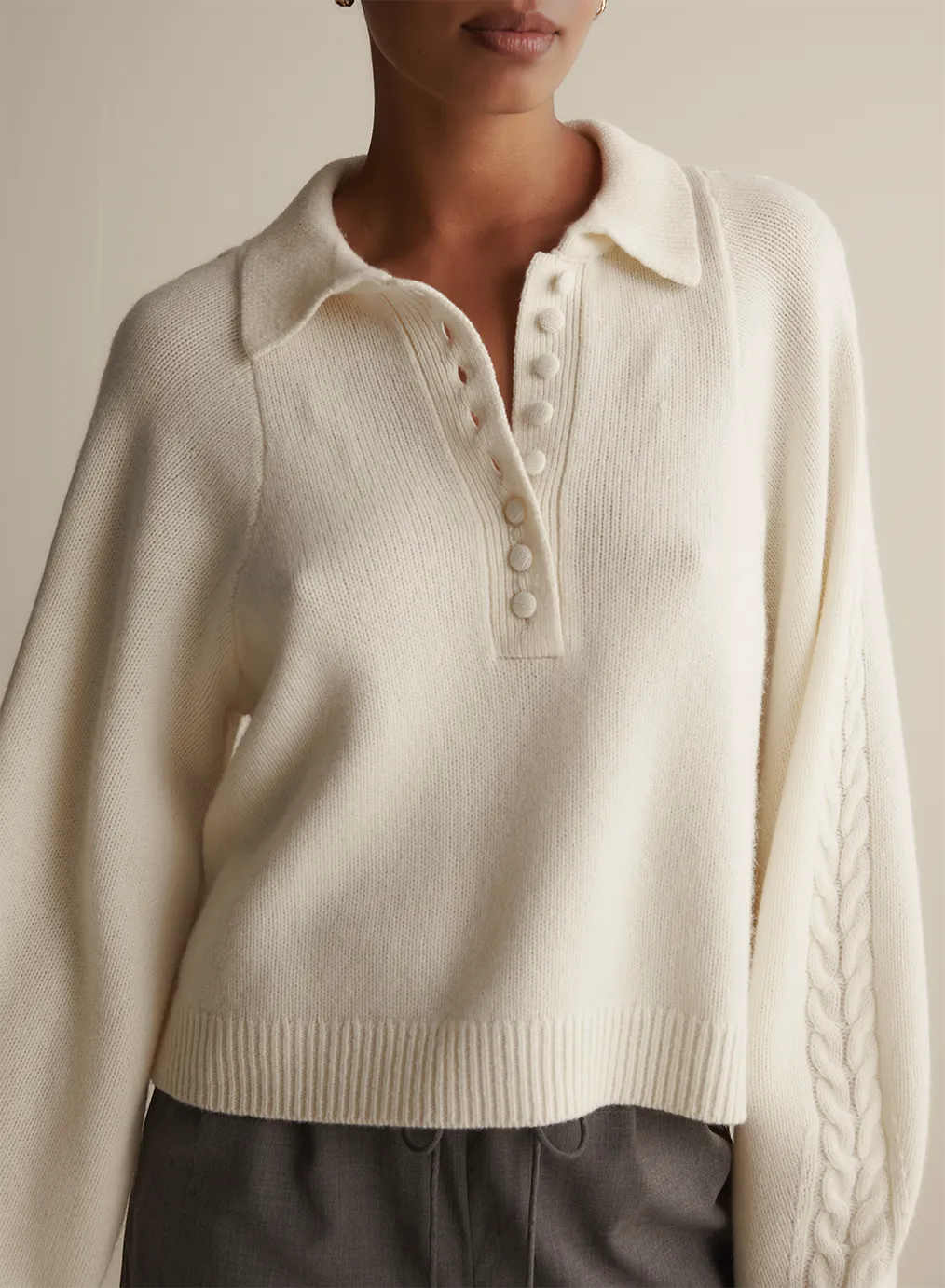 Jenny Wool Knit | Cream | Restock