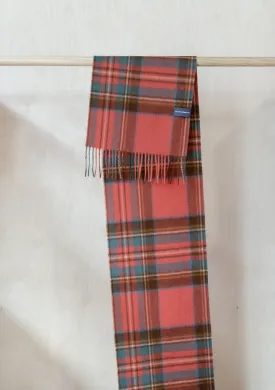 Lambswool Scarf in Stewart Royal Antique Tartan