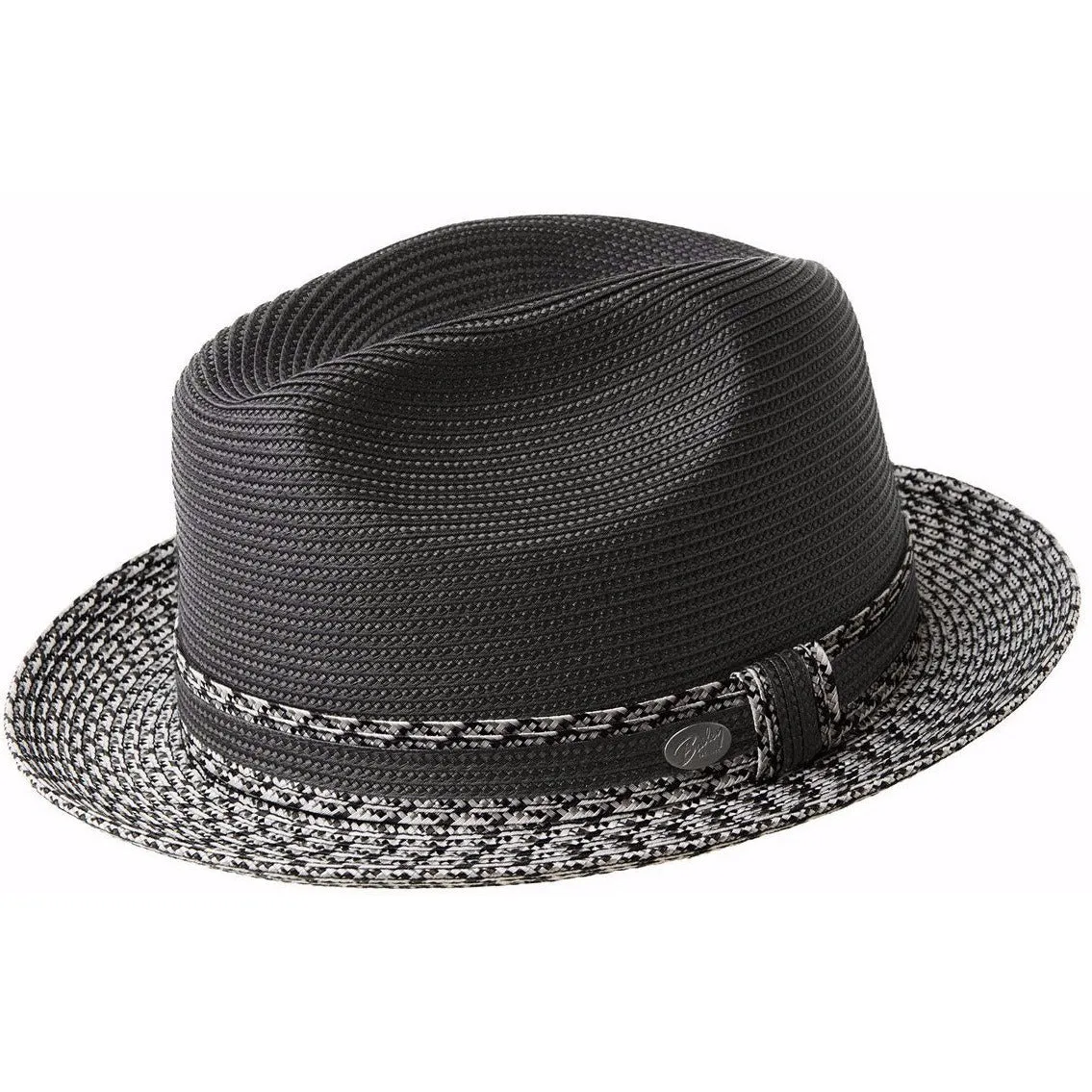 Mannesroe Braid Straw Fedora by Bailey