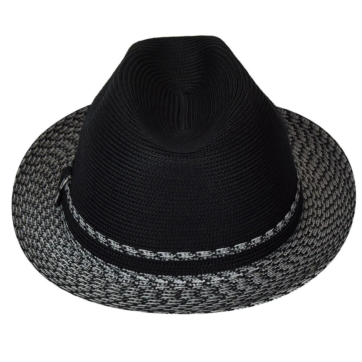 Mannesroe Braid Straw Fedora by Bailey