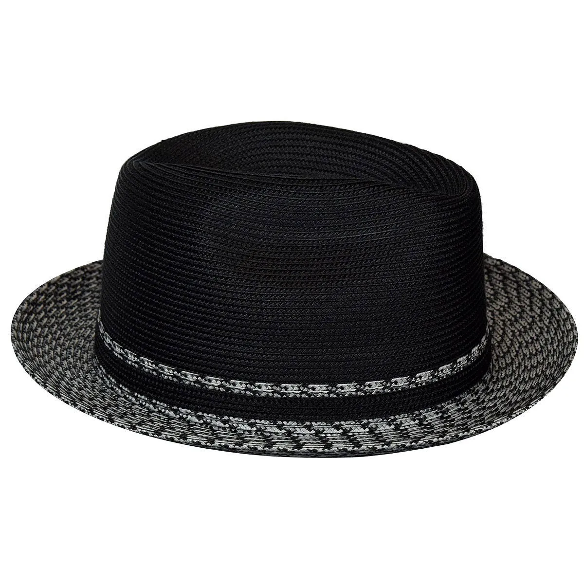 Mannesroe Braid Straw Fedora by Bailey