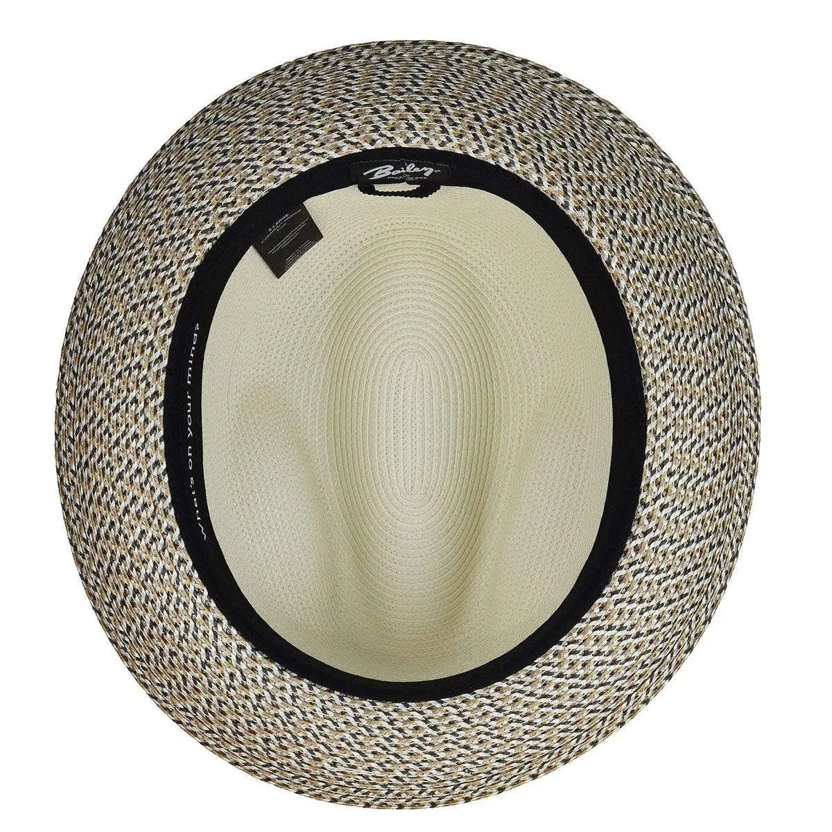 Mannesroe Braid Straw Fedora by Bailey