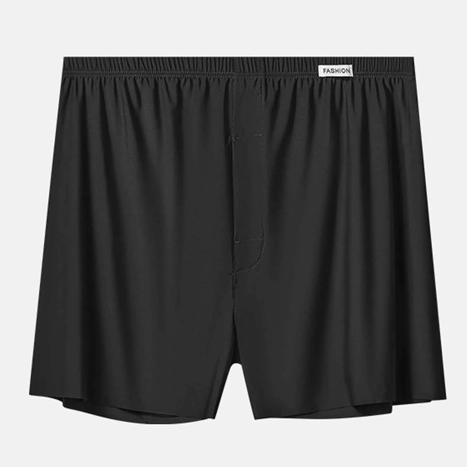 Men's Big Tall Boxer Briefs Ice Silk Underwear Moisture Wicking Oversized Inner Under Pants L-3XL