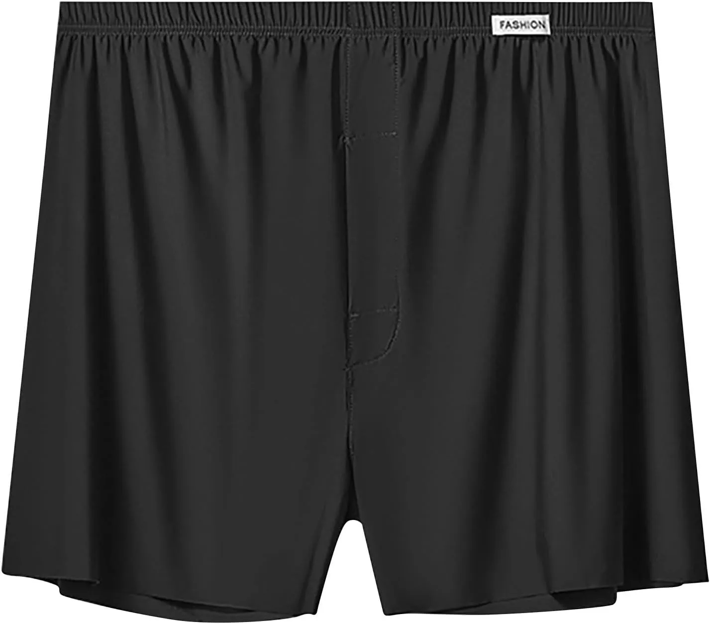 Men's Big Tall Boxer Briefs Ice Silk Underwear Moisture Wicking Oversized Inner Under Pants L-3XL