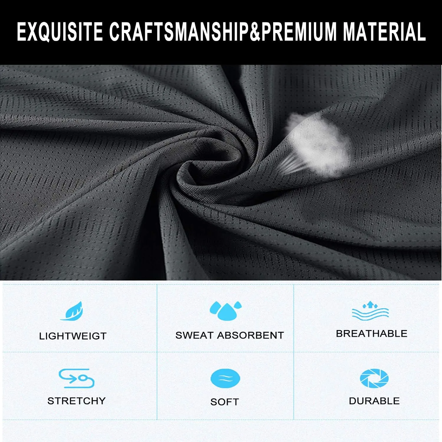 Mesh Dry-Fit Helmet Liner for Men Women,Cooling Skull Cap Moisture Wicking Breathable Summer Head Beanie