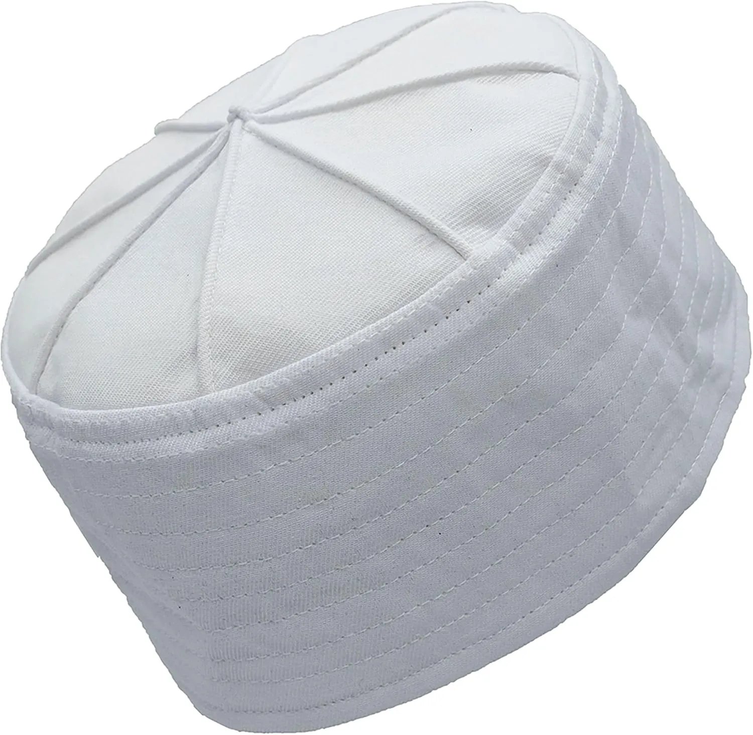 Modefa Structured Kufi Skull Cap Hat Topi Takke for Muslim Men Lined Kufi