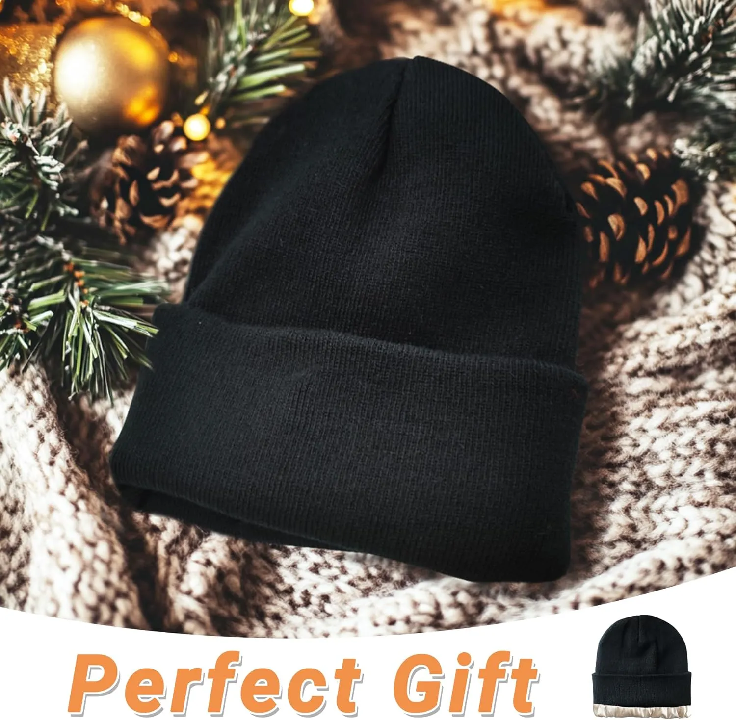 NPQQUAN Unisex Beanie Hats for Men Women Winter Knit Beanies