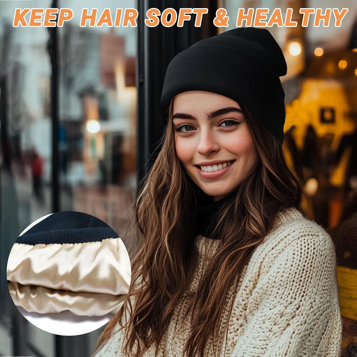 NPQQUAN Unisex Beanie Hats for Men Women Winter Knit Beanies