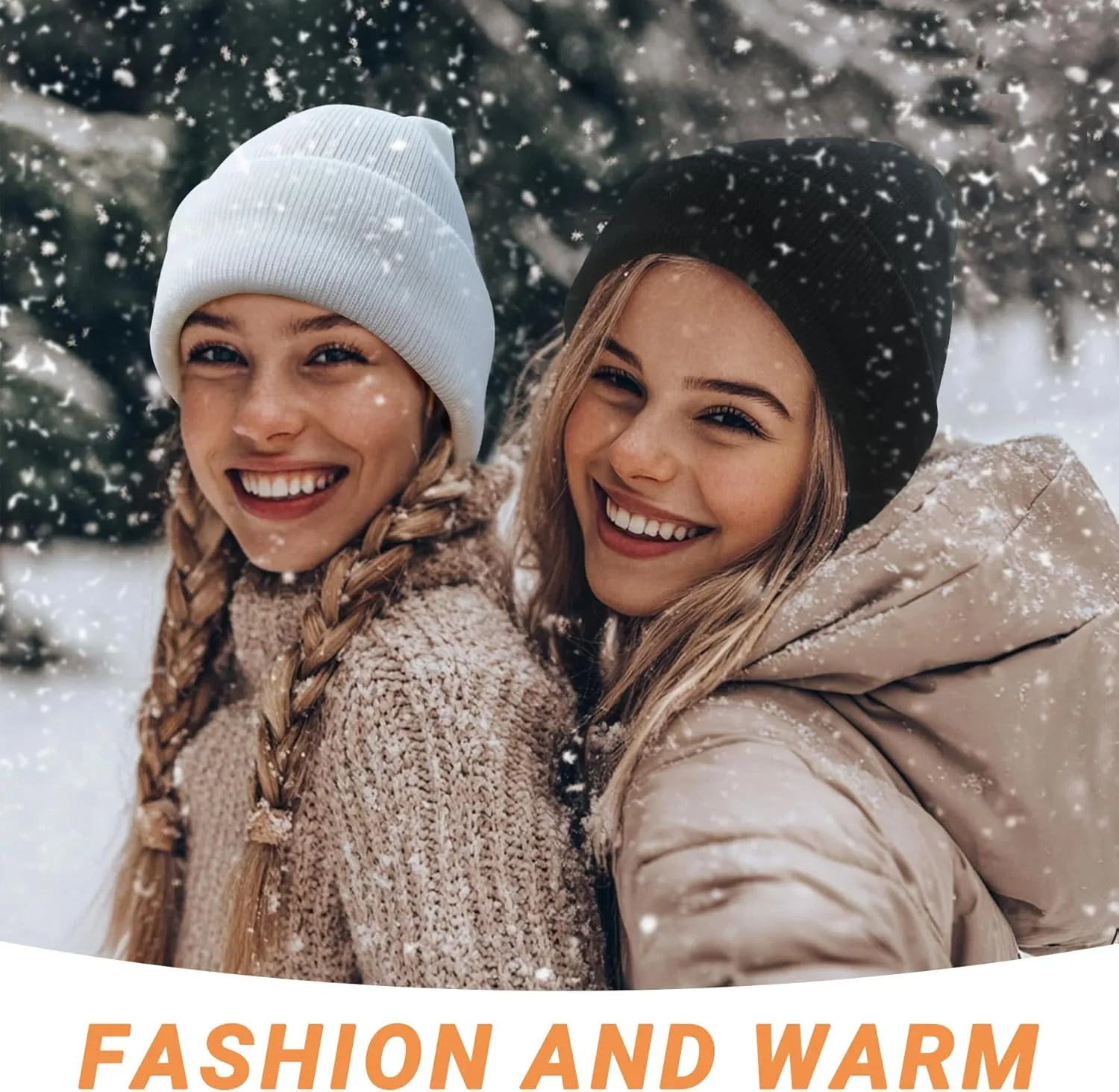 NPQQUAN Unisex Beanie Hats for Men Women Winter Knit Beanies
