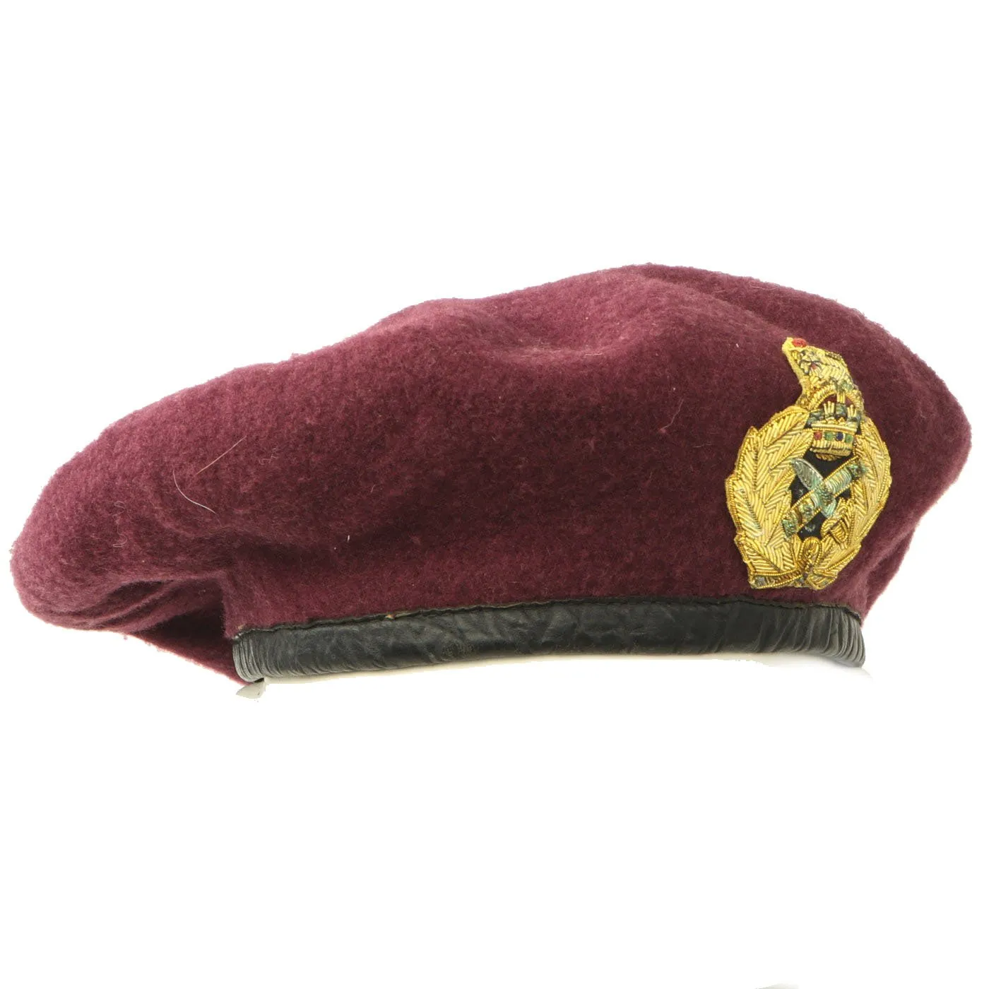 Original British Paratrooper Beret worn by Sean Connery as Maj. Gen. Roy Urquhart in "A Bridge Too Far"