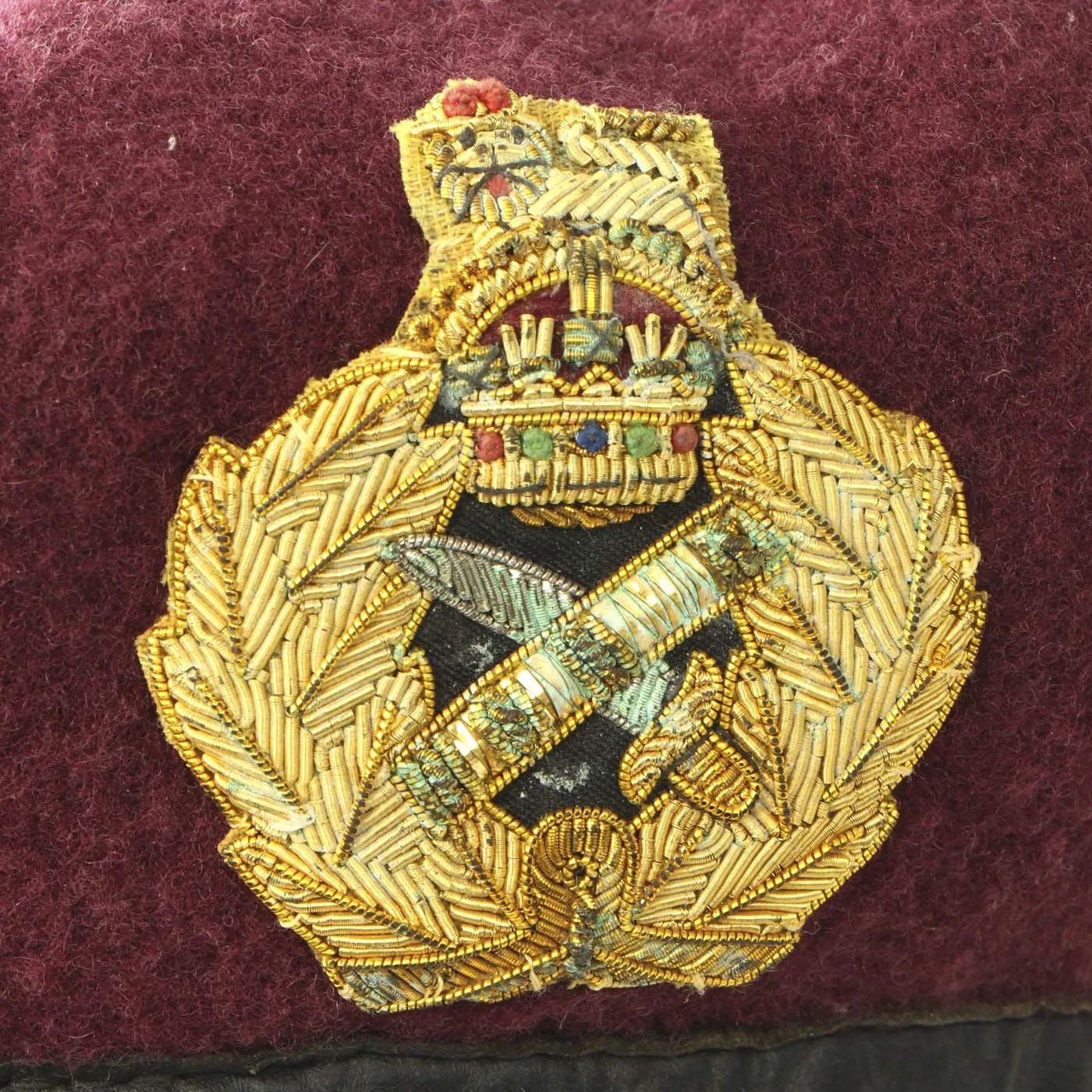 Original British Paratrooper Beret worn by Sean Connery as Maj. Gen. Roy Urquhart in "A Bridge Too Far"