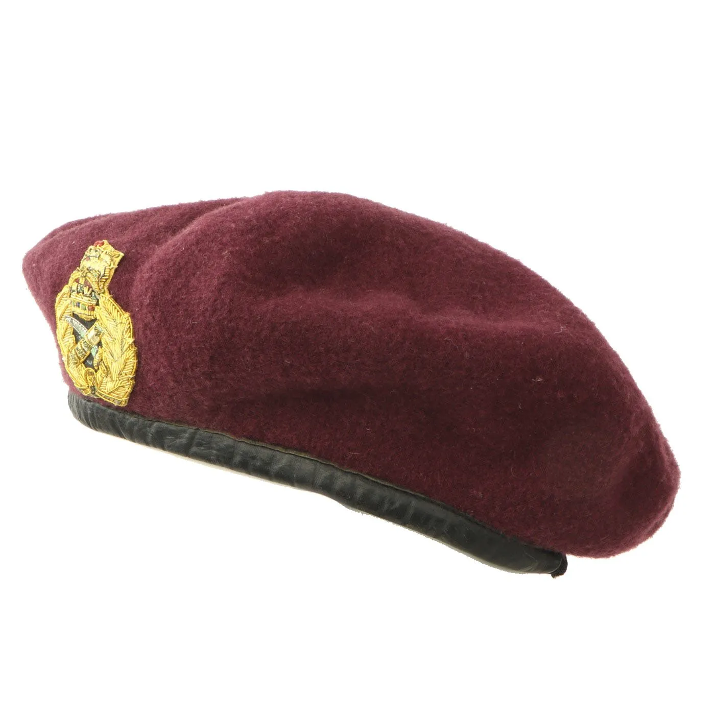 Original British Paratrooper Beret worn by Sean Connery as Maj. Gen. Roy Urquhart in "A Bridge Too Far"