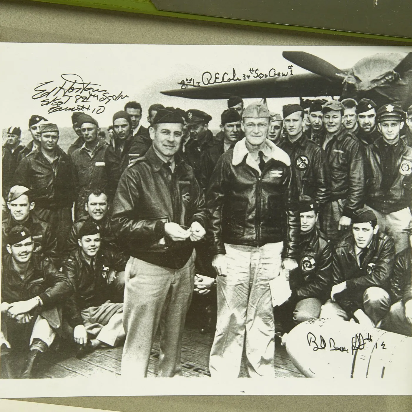 Original U.S. WWII Doolittle Raiders Signed Photograph with COA