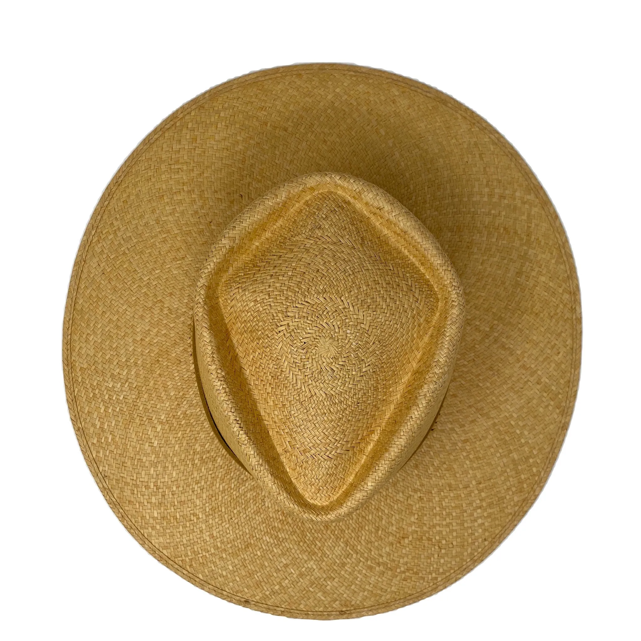 PALOMA PANAMA STRAW FEDORA IN HABANO