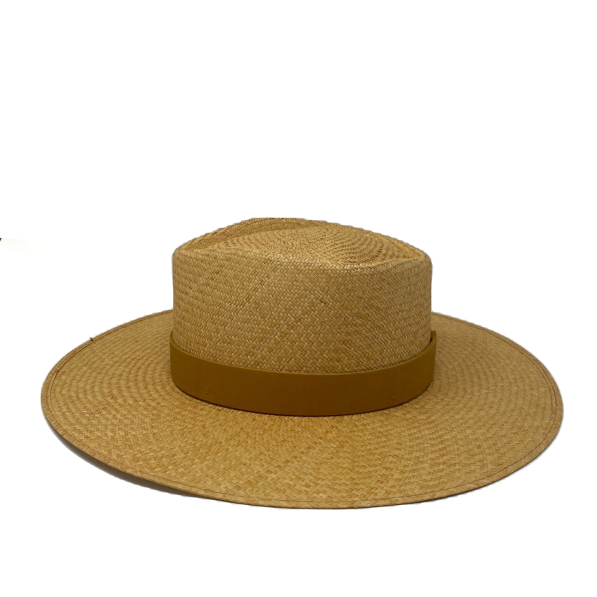 PALOMA PANAMA STRAW FEDORA IN HABANO