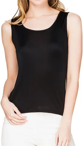 Paradise Silk 100% Silk Knit Women's Sleeveless Tank Top