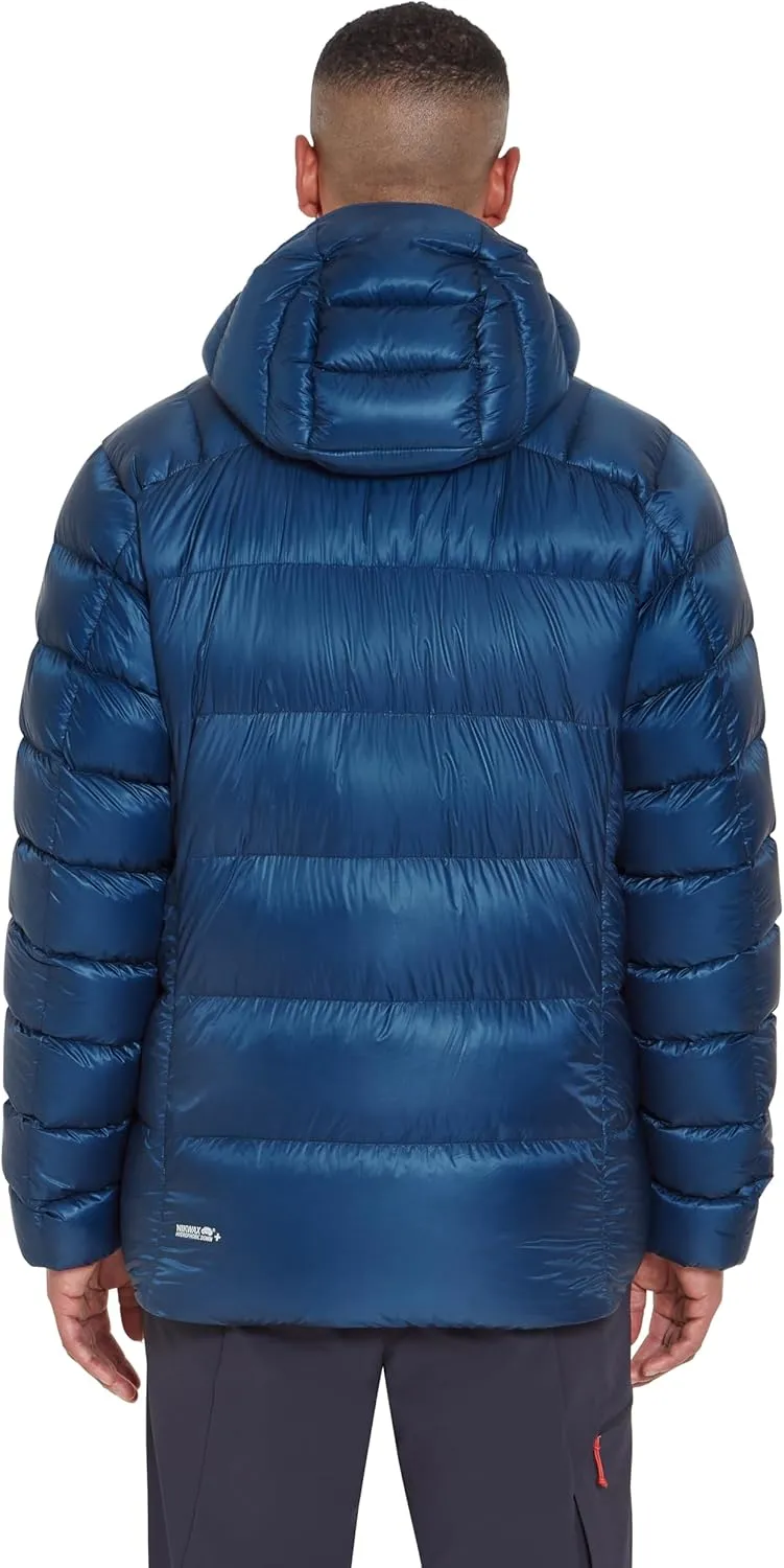 Rab Men's Mythic Ultra Jacket - Down Insulated Windproof Hooded Coat for Alpine Climbing, & Mountaineering