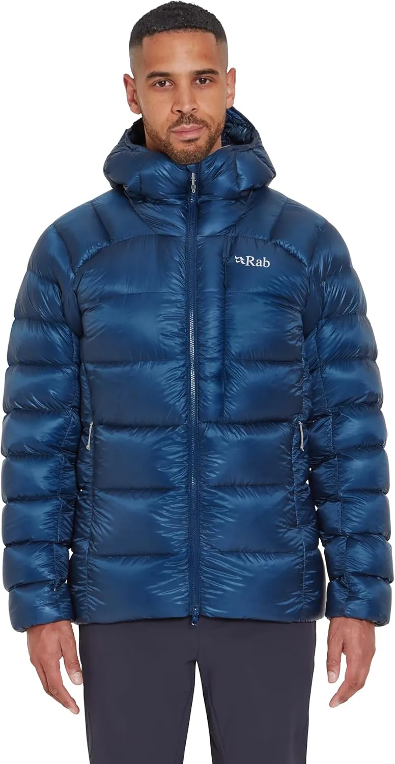 Rab Men's Mythic Ultra Jacket - Down Insulated Windproof Hooded Coat for Alpine Climbing, & Mountaineering