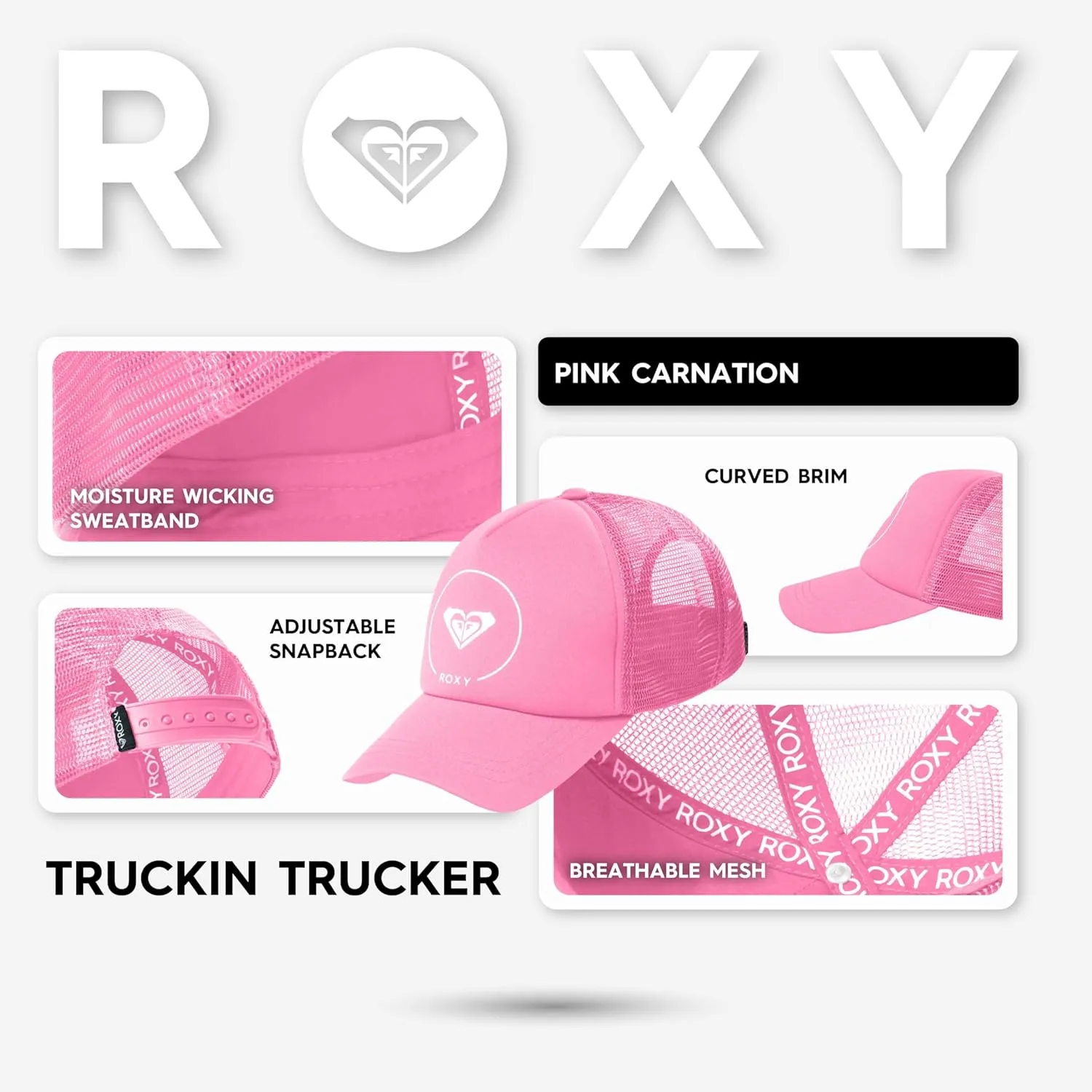 Roxy Women's Truckin Trucker Hat