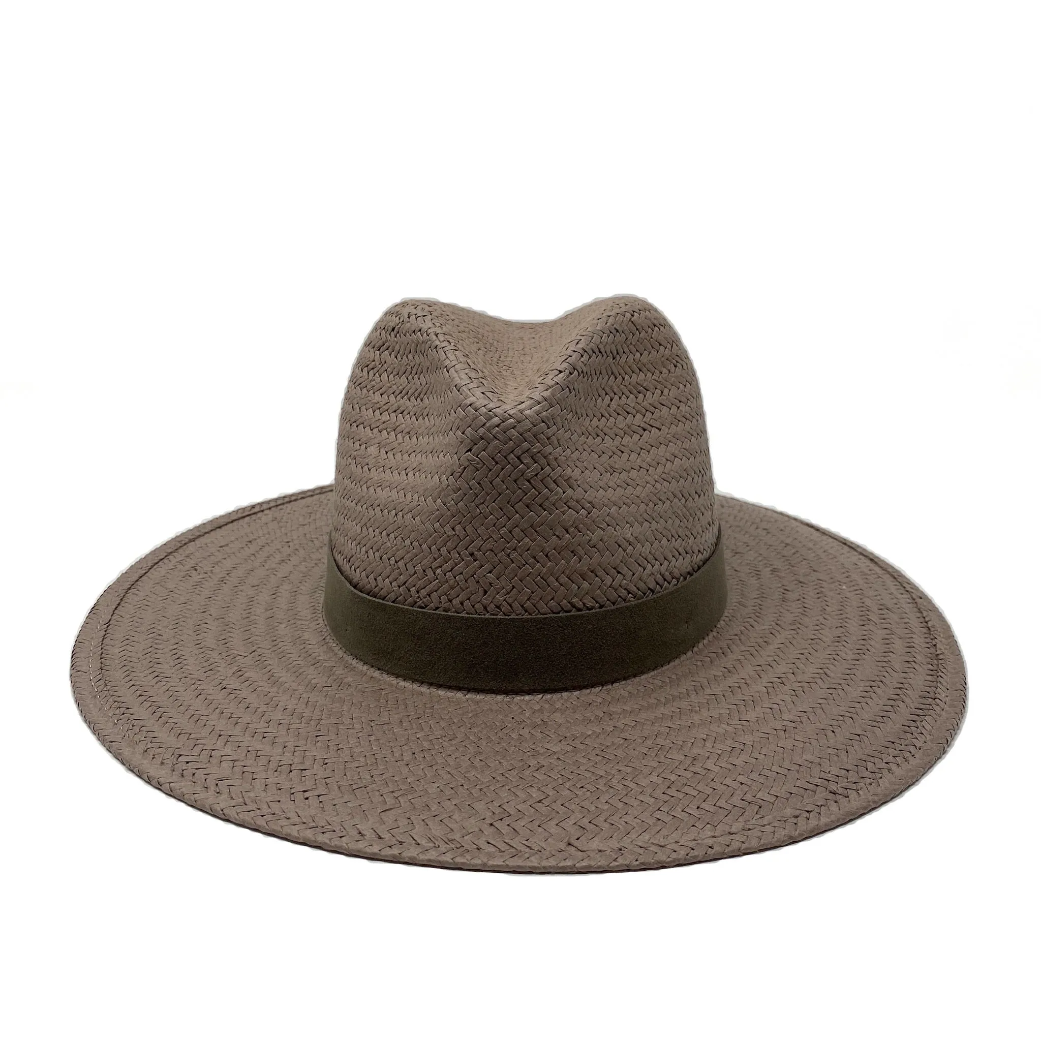 SAN SEBASTIAN PACKABLE STRAW FEDORA LIMESTONE