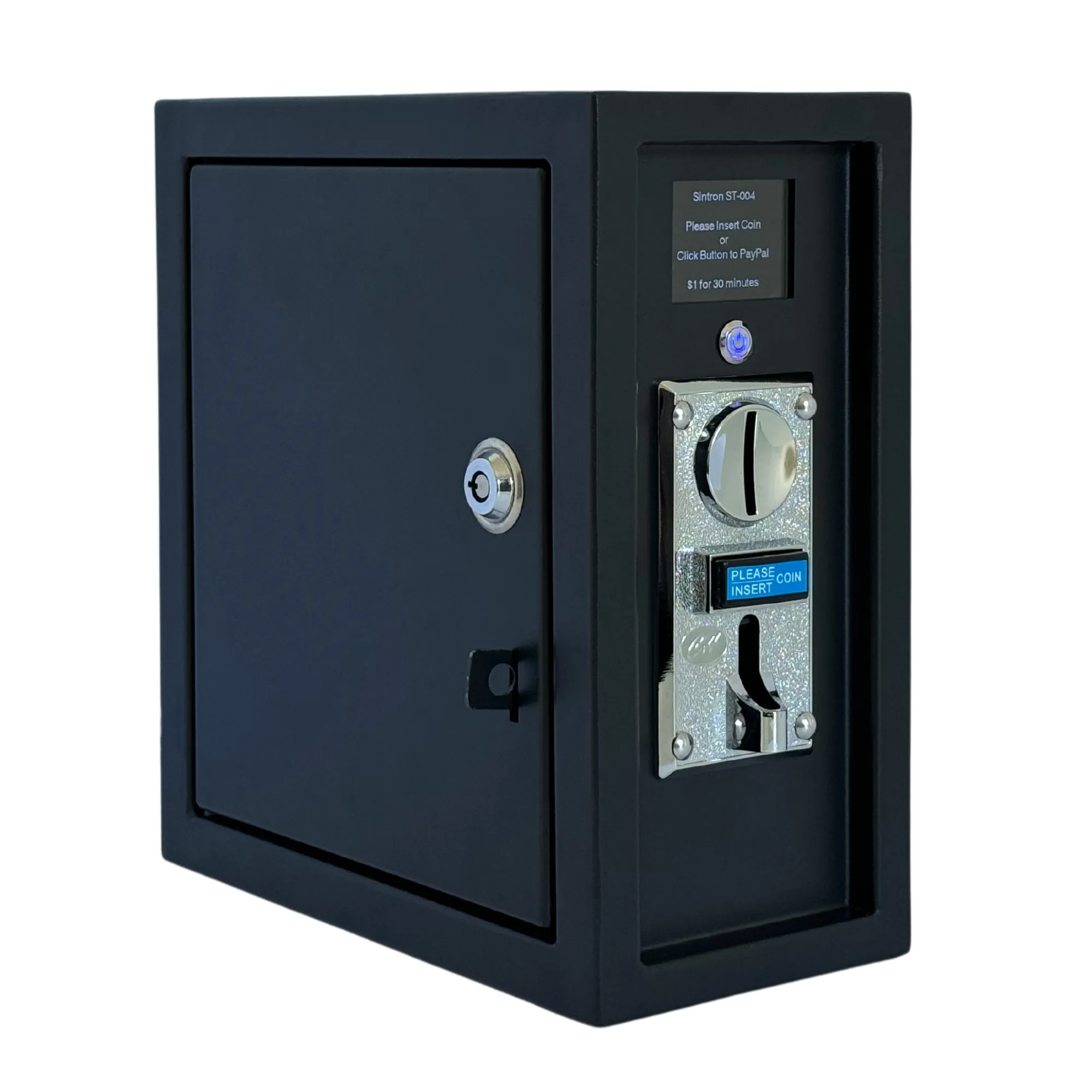 Sintron ST-004 110V~240V Coin & Mobile contactless Payment Operated Timer Control Power Box - Credit Card Apple Pay Google Pay PAYPAL Venmo Cash App STRIPE Square etc...(not limited)