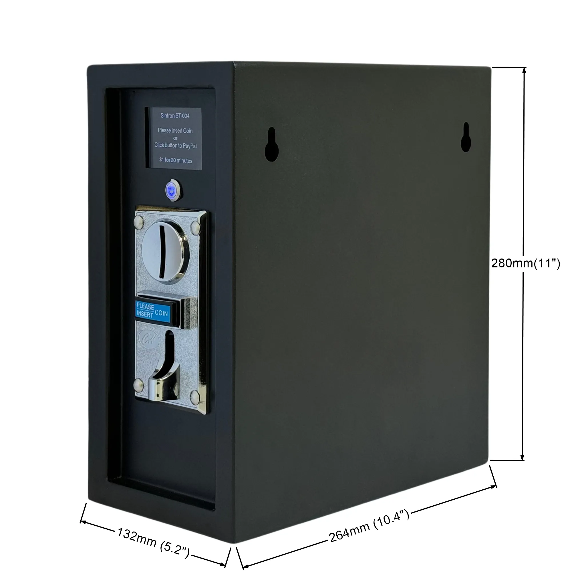 Sintron ST-004 110V~240V Coin & Mobile contactless Payment Operated Timer Control Power Box - Credit Card Apple Pay Google Pay PAYPAL Venmo Cash App STRIPE Square etc...(not limited)