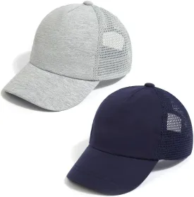 Toddler Baseball Hat Sun Protection Baby Boy Baseball Cap Adjustable Fit Mesh Baseball Hat Outdoor Beach Sun Cap for Kids