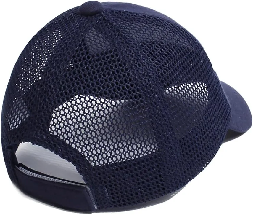 Toddler Baseball Hat Sun Protection Baby Boy Baseball Cap Adjustable Fit Mesh Baseball Hat Outdoor Beach Sun Cap for Kids