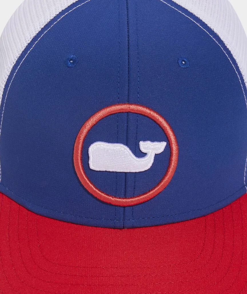 Whale Dot Performance Trucker