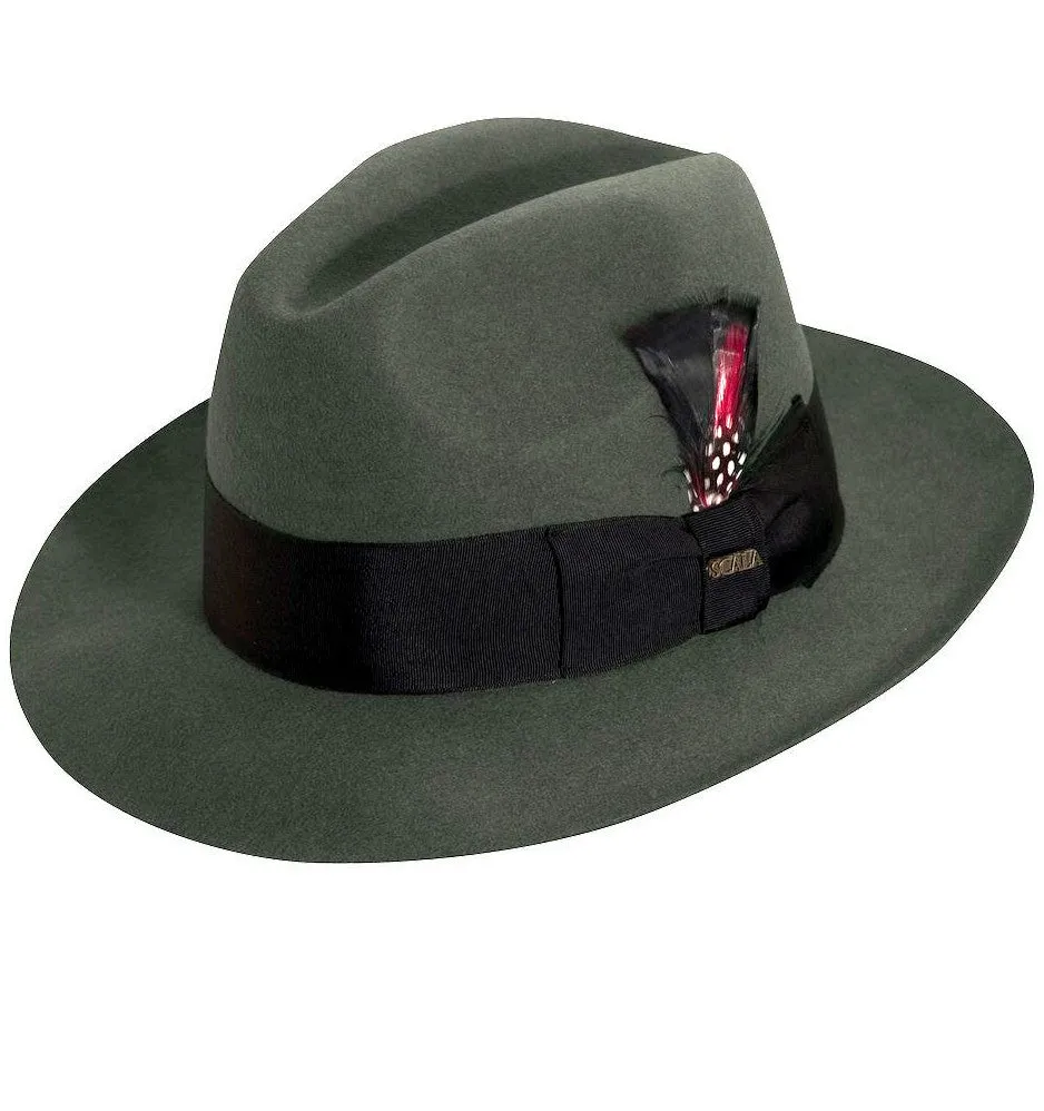 Wool Felt Fedora by Scala